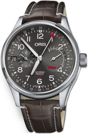 Buy Fashion ORIS BIG CROWN PROPILOT CALIBRE 114 GREY DIAL watch 01 114 7746 4063-Set 1 22 72FC